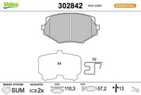Bremsbelagsatz, Scheibenbremse