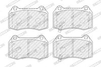 Bremsbelagsatz, Scheibenbremse