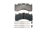 Bremsbelagsatz, Scheibenbremse