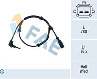 Senzor,turatie roata FAE, Cod: 78763