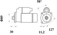 Thumbnail - Startmotor / starter - MS970 - MAHLE