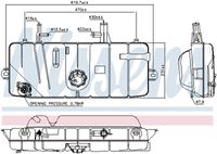 NISSENS Expansietank, koelvloeistof 5