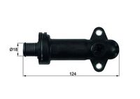 Thumbnail - Thermostaat, koeling-uitlaatgasrecirculatie - TE170 - MAHLE