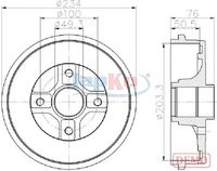 спирачен барабан
