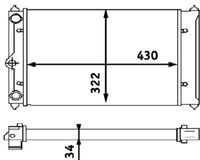 Thumbnail - Radiateur - CR408000S - MAHLE