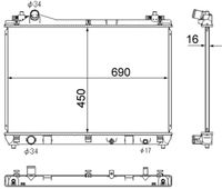 Thumbnail - Radiateur - CR1871000S - MAHLE