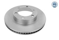 Disc frana MEYLE, Cod: 30-15 521 0121/PD