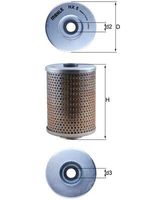 Thumbnail - Hydraulische filter, besturing - HX5 - KNECHT
