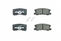 комплект спирачно феродо, дискови спирачки