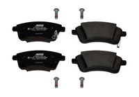 Bremsbelagsatz, Scheibenbremse