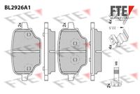 комплект спирачно феродо, дискови спирачки