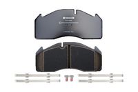 Bremsbelagsatz, Scheibenbremse