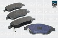 комплект спирачно феродо, дискови спирачки