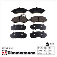 комплект спирачно феродо, дискови спирачки