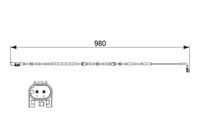 предупредителен контактен сензор, износване на накладките