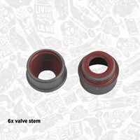 Thumbnail - Kleppenset, in-/uitlaatklep - VS0004 - ET ENGINETEAM