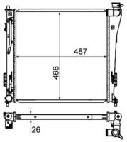 Thumbnail - Radiateur - CR847000S - MAHLE