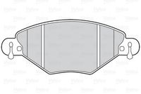 Bremsbelagsatz, Scheibenbremse