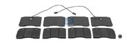 Set placute frana,frana disc DT Spare Parts, Cod: 7.92640