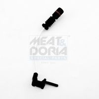 предупредителен контактен сензор, износване на накладките