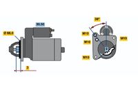 BOSCH Startmotor / Starter 5