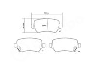 BREMBO High performance remblokkenset 3