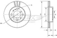 Bremžu diski TX 70-98 TOMEX brakes