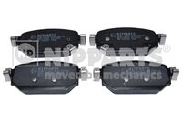 комплект спирачно феродо, дискови спирачки