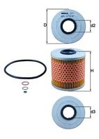 Thumbnail - Oliefilter - OX91D - KNECHT