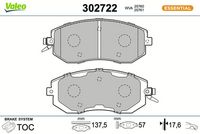 Bremsbelagsatz, Scheibenbremse