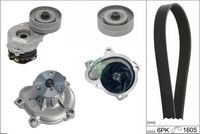 Wasserpumpe + Keilrippenriemensatz