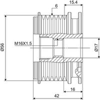 Ελεύθερη περιστροφή γεννήτριας VALEO NEW SPARE PART