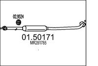 Mittelschalldämpfer