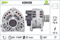 Generator / Alternator VALEO, Cod: 439436