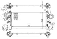 Radiator, engine cooling