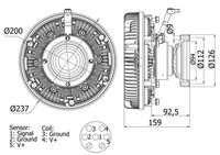 Clutch, kjølevifte