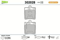 Bremsbelagsatz, Scheibenbremse
