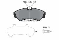 комплект спирачно феродо, дискови спирачки