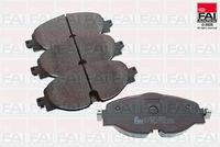 комплект спирачно феродо, дискови спирачки