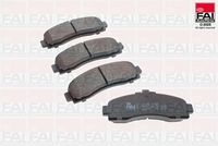 Комплект спирачно феродо, дискови спирачки BP436 FAI AutoParts