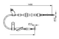 жило, ръчна спирачка