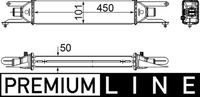 Thumbnail - Intercooler, inlaatluchtkoeler - CI205000P - MAHLE