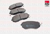 комплект спирачно феродо, дискови спирачки