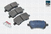 комплект спирачно феродо, дискови спирачки