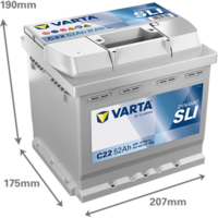 VARTA Accu / Batterij 2