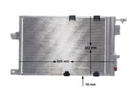 Thumbnail - Condensor, airconditioning - AC339000S - MAHLE