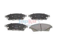 комплект спирачно феродо, дискови спирачки