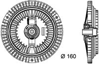 Thumbnail - Koppeling, radiateurventilator - CFC68000P - MAHLE