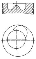 Thumbnail - Zuiger - 2092300 - MAHLE
