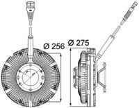 Thumbnail - Koppeling, radiateurventilator - CFC97000P - MAHLE